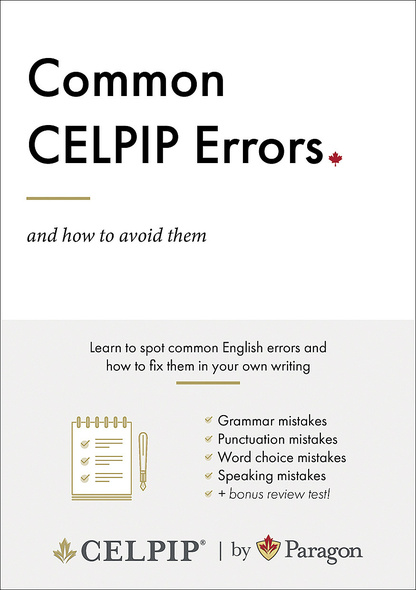 Common CELPIP Errors
