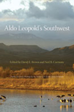Aldo Leopold&#039;s Southwest