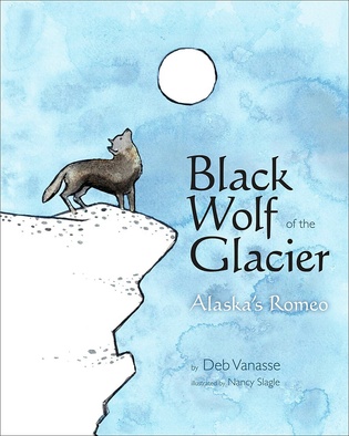 Black Wolf of the Glacier