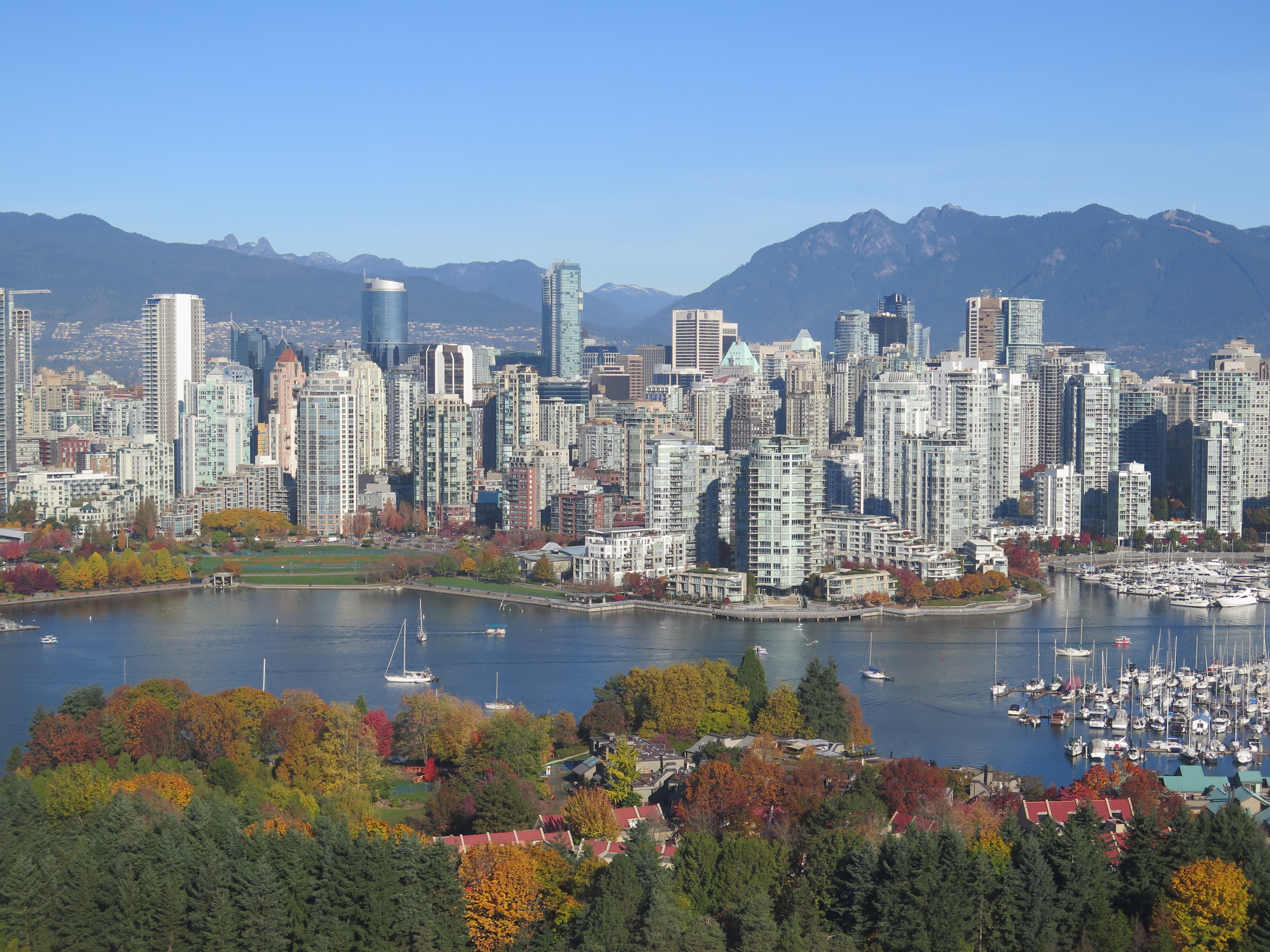 Dense Skyline in Vancouver