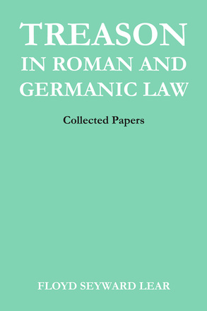 Treason in Roman and Germanic Law